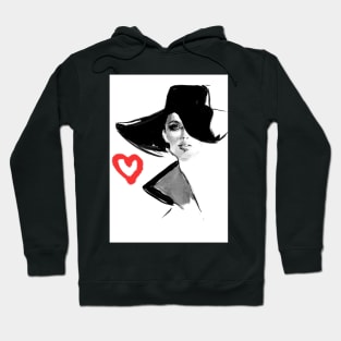 Fashionable woman Hoodie